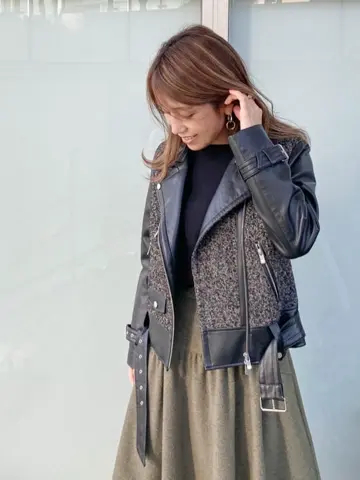 ORIGINATED IN GRACE CONTINENTAL yukimi yonee コーディネート画像