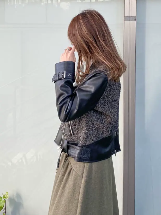 ORIGINATED IN GRACE CONTINENTAL yukimi yonee コーディネート画像