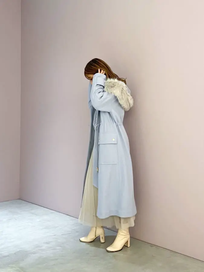 ORIGINATED IN GRACE CONTINENTAL yukimi yonee コーディネート画像