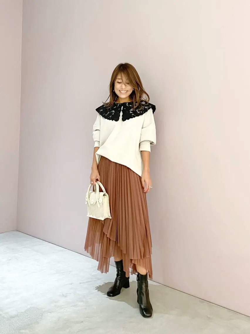 ORIGINATED IN GRACE CONTINENTAL yukimi yonee コーディネート画像