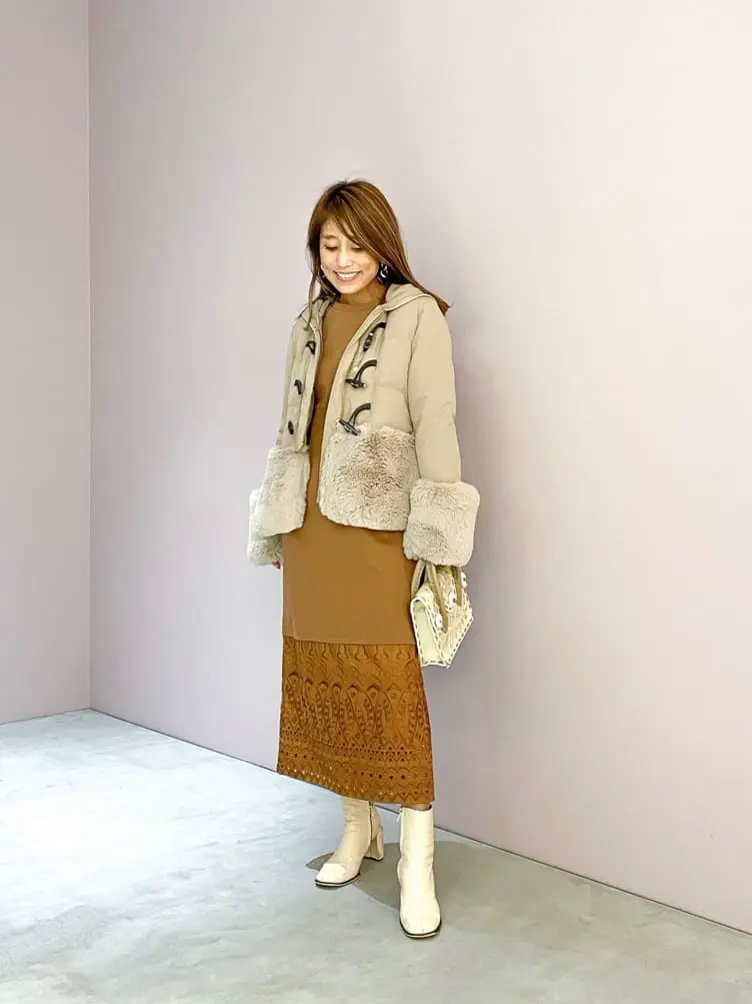 ORIGINATED IN GRACE CONTINENTAL yukimi yonee コーディネート画像