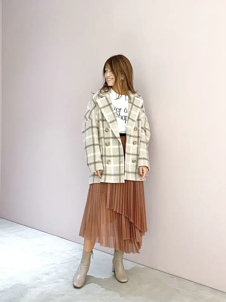 ORIGINATED IN GRACE CONTINENTAL yukimi yonee コーディネート画像