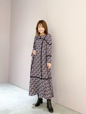 ORIGINATED IN GRACE CONTINENTAL yukimi yonee コーディネート画像