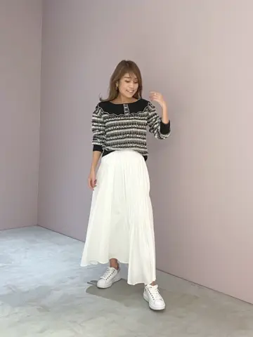 ORIGINATED IN GRACE CONTINENTAL yukimi yonee コーディネート画像