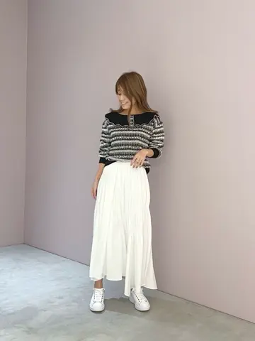 ORIGINATED IN GRACE CONTINENTAL yukimi yonee コーディネート画像