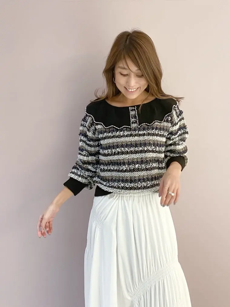 ORIGINATED IN GRACE CONTINENTAL yukimi yonee コーディネート画像