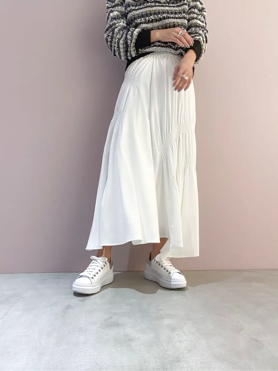 ORIGINATED IN GRACE CONTINENTAL yukimi yonee コーディネート画像