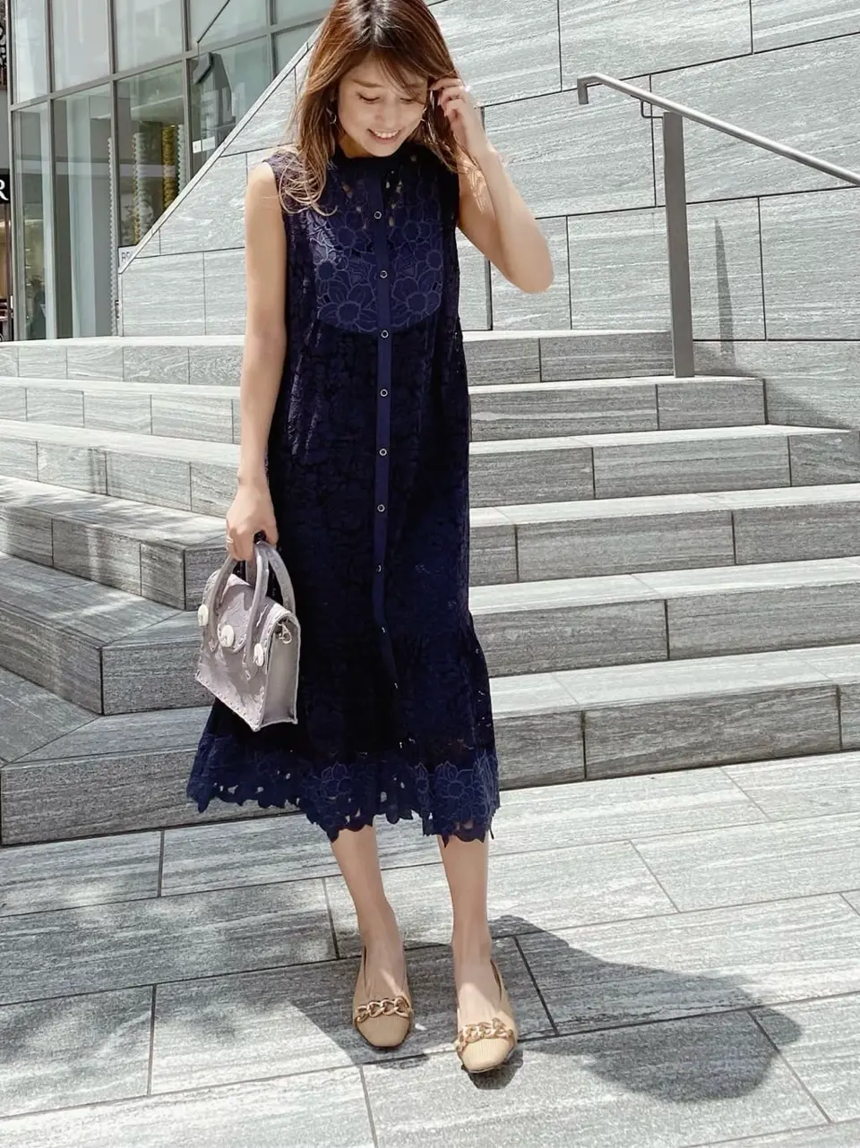 ORIGINATED IN GRACE CONTINENTAL yukimi yonee コーディネート画像