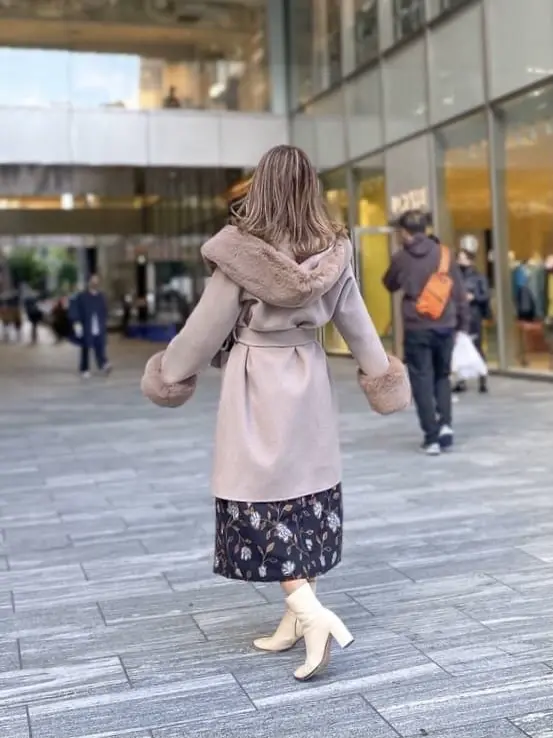 ORIGINATED IN GRACE CONTINENTAL yukimi yonee コーディネート画像