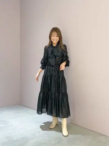 ORIGINATED IN GRACE CONTINENTAL yukimi yonee コーディネート画像