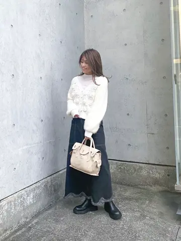 ORIGINATED IN GRACE CONTINENTAL yukimi yonee コーディネート画像