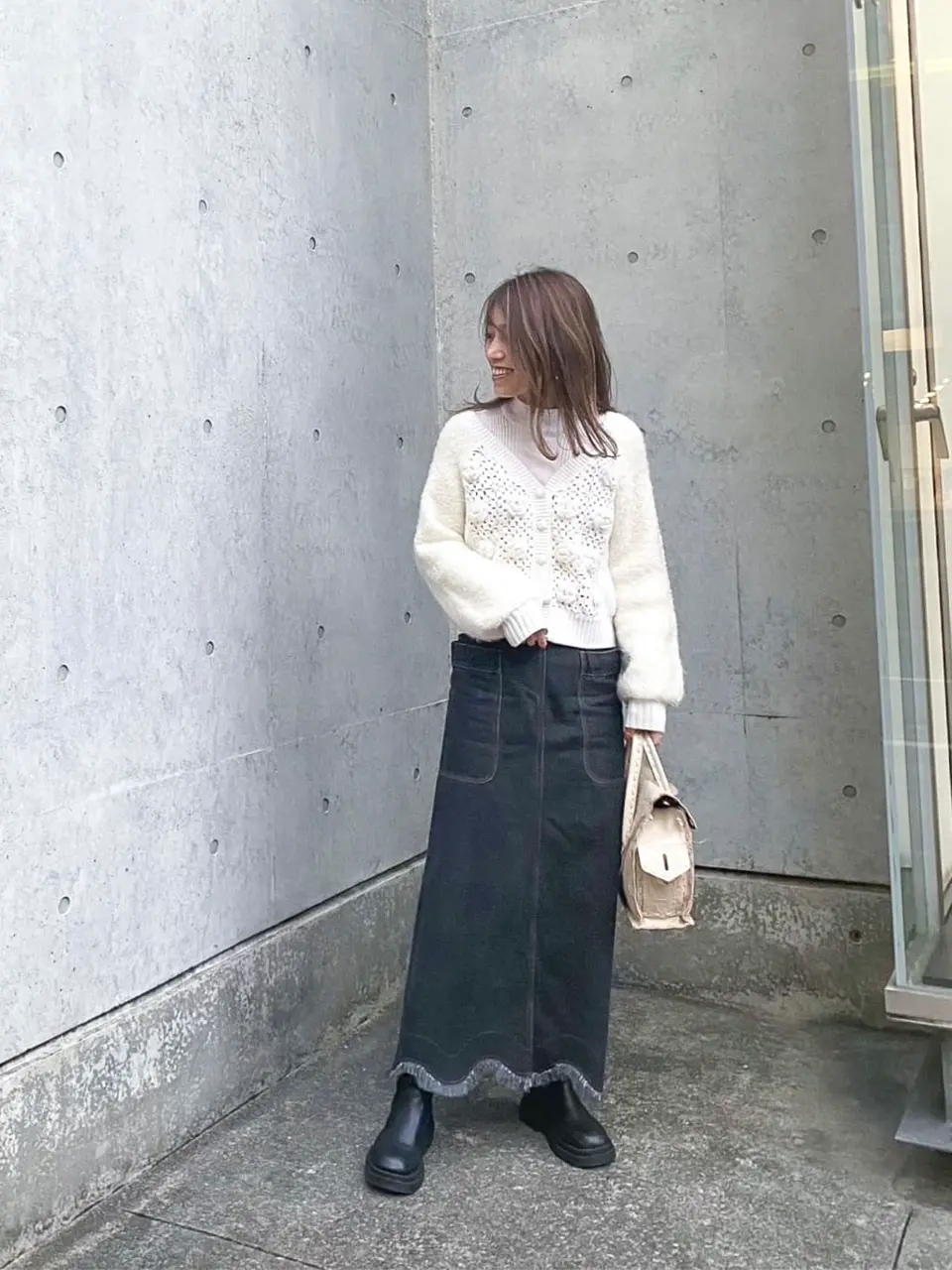 ORIGINATED IN GRACE CONTINENTAL yukimi yonee コーディネート画像