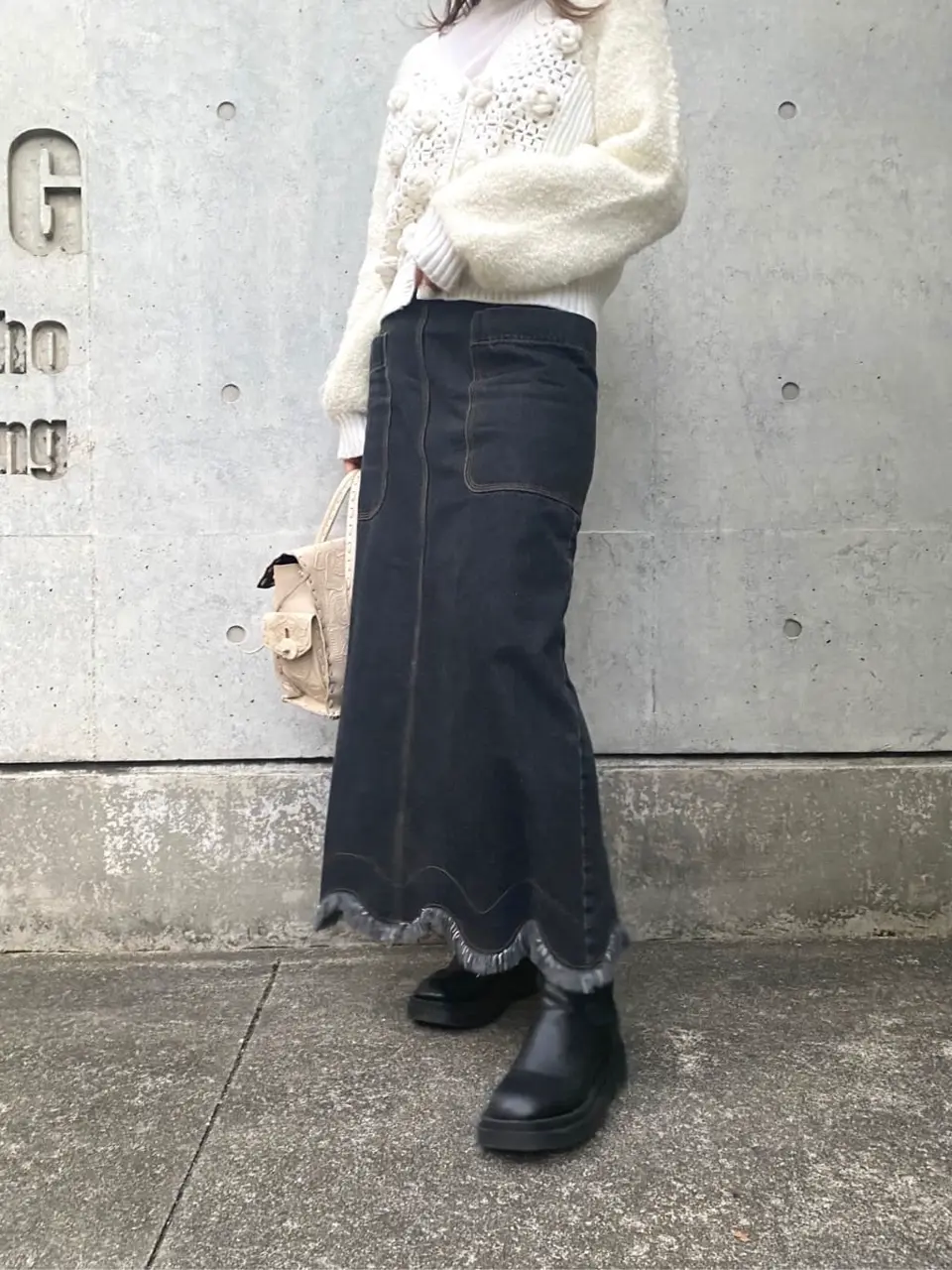 ORIGINATED IN GRACE CONTINENTAL yukimi yonee コーディネート画像