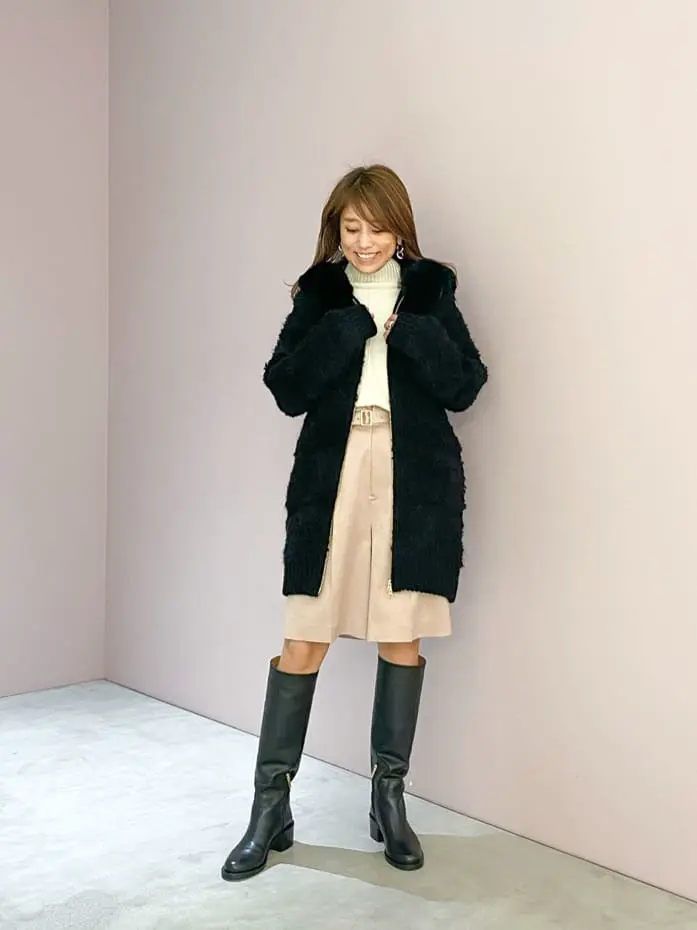 ORIGINATED IN GRACE CONTINENTAL yukimi yonee コーディネート画像