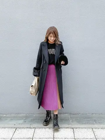 ORIGINATED IN GRACE CONTINENTAL yukimi yonee コーディネート画像