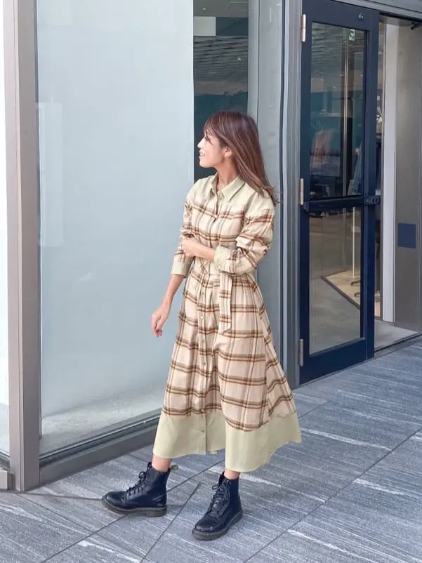 ORIGINATED IN GRACE CONTINENTAL yukimi yonee コーディネート画像