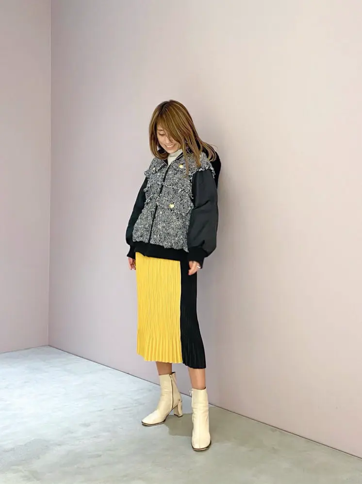 ORIGINATED IN GRACE CONTINENTAL yukimi yonee コーディネート画像