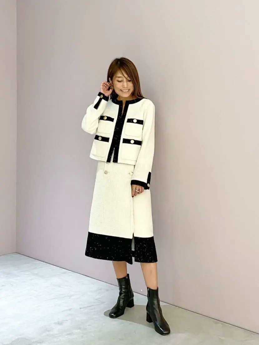 ORIGINATED IN GRACE CONTINENTAL yukimi yonee コーディネート画像