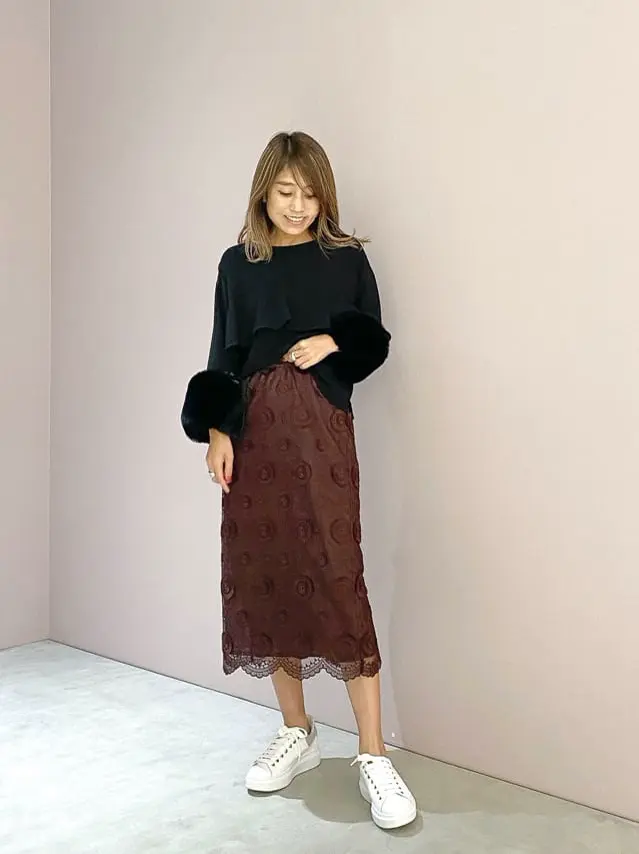 ORIGINATED IN GRACE CONTINENTAL yukimi yonee コーディネート画像