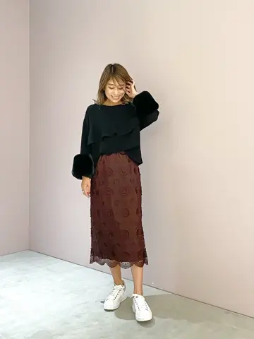 ORIGINATED IN GRACE CONTINENTAL yukimi yonee コーディネート画像