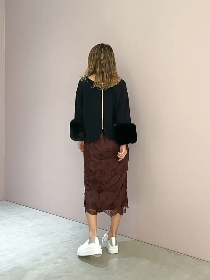 ORIGINATED IN GRACE CONTINENTAL yukimi yonee コーディネート画像