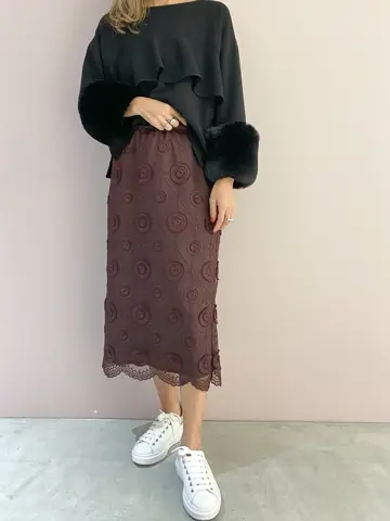 ORIGINATED IN GRACE CONTINENTAL yukimi yonee コーディネート画像