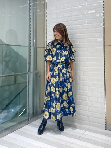 ORIGINATED IN GRACE CONTINENTAL yukimi yonee コーディネート画像