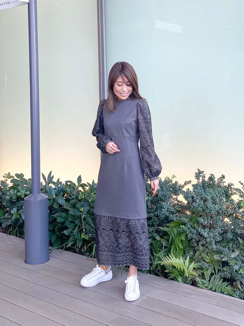 ORIGINATED IN GRACE CONTINENTAL yukimi yonee コーディネート画像