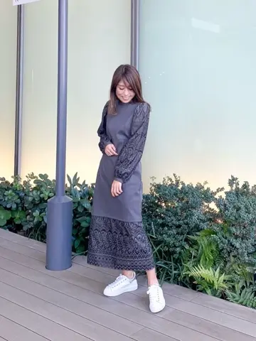 ORIGINATED IN GRACE CONTINENTAL yukimi yonee コーディネート画像