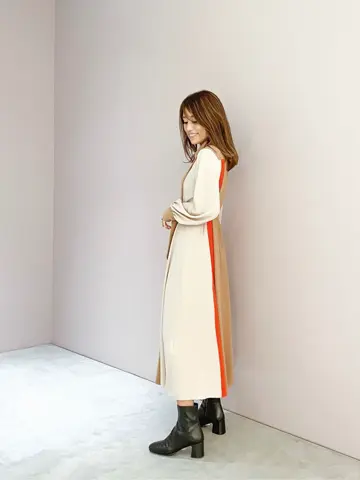 ORIGINATED IN GRACE CONTINENTAL yukimi yonee コーディネート画像