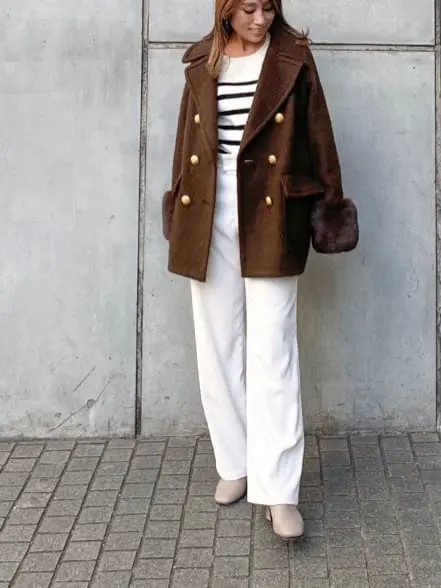 ORIGINATED IN GRACE CONTINENTAL yukimi yonee コーディネート画像