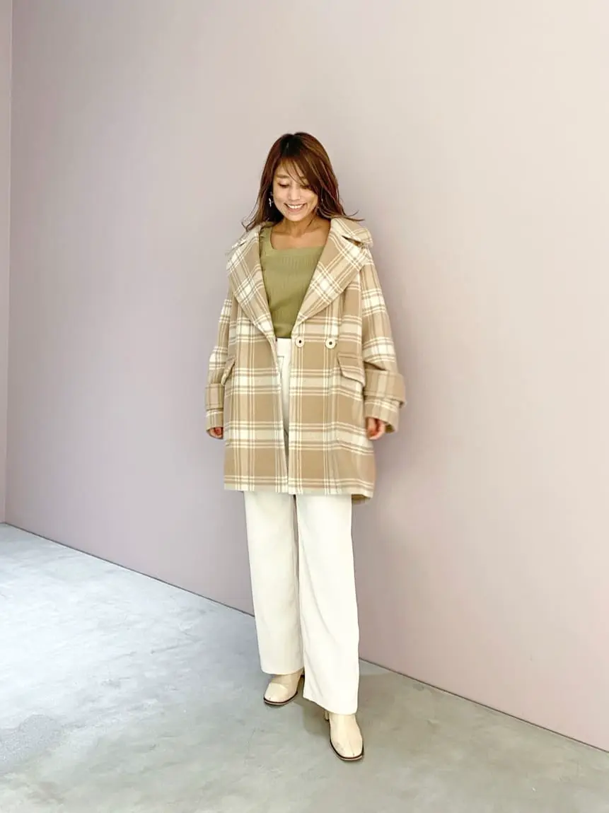 ORIGINATED IN GRACE CONTINENTAL yukimi yonee コーディネート画像