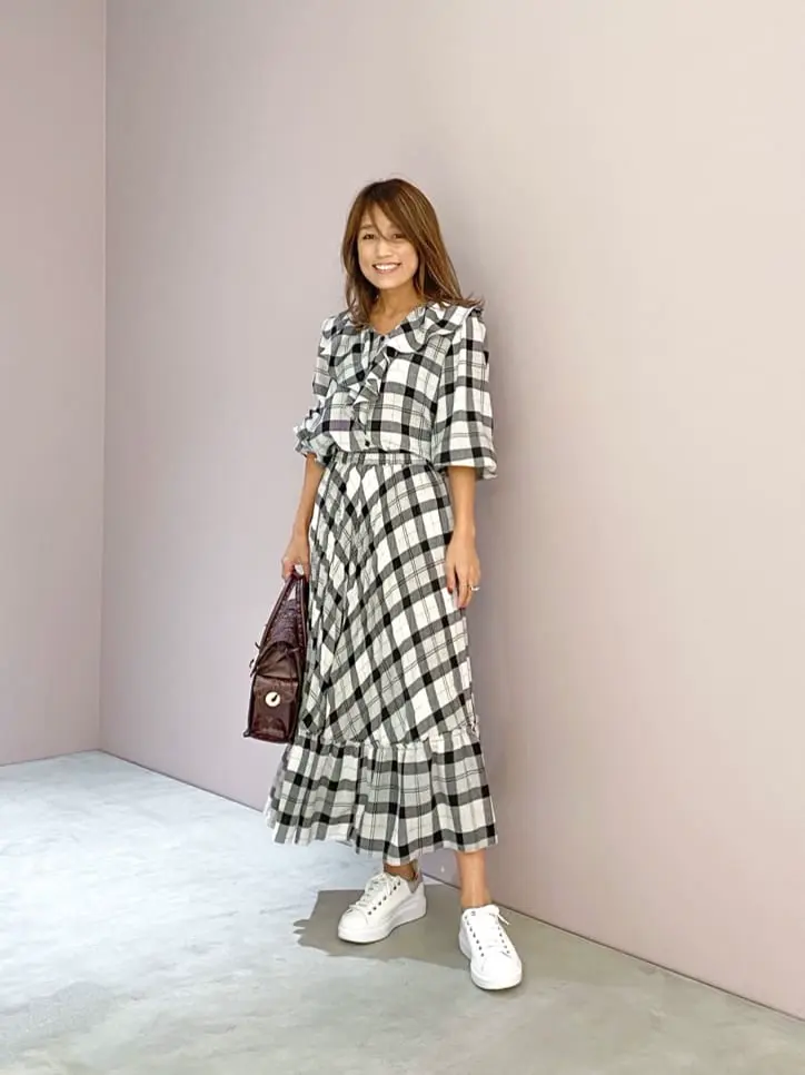 ORIGINATED IN GRACE CONTINENTAL yukimi yonee コーディネート画像