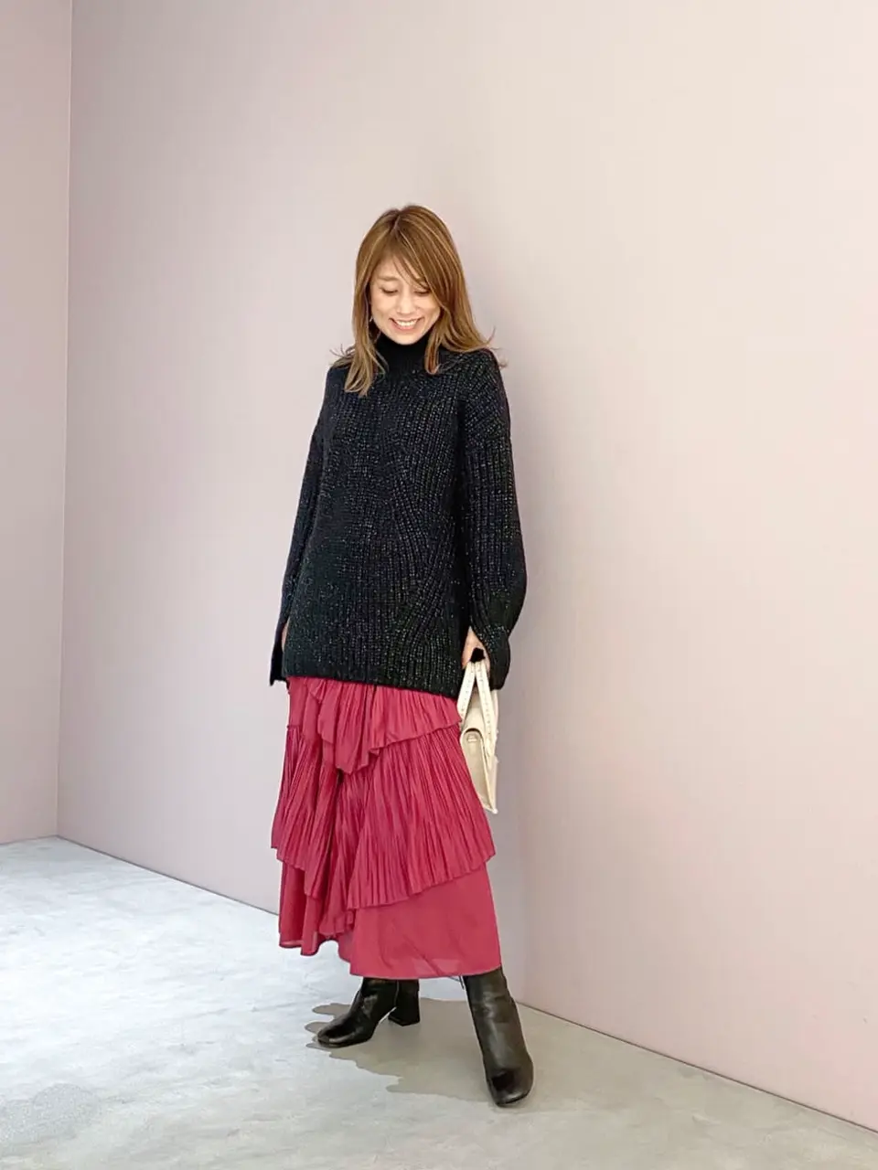 ORIGINATED IN GRACE CONTINENTAL yukimi yonee コーディネート画像