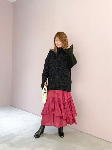 ORIGINATED IN GRACE CONTINENTAL yukimi yonee コーディネート画像