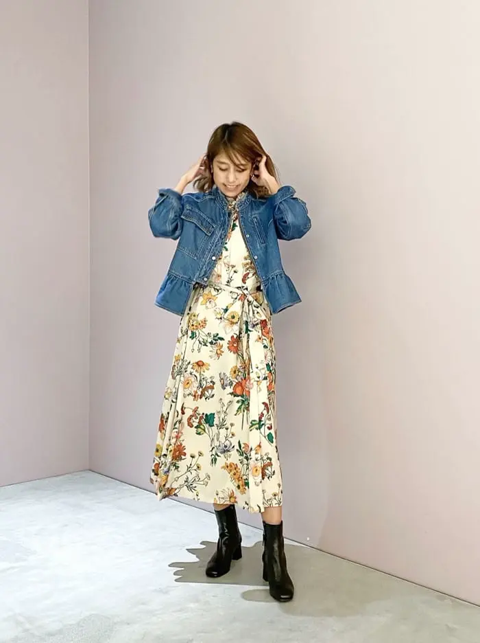 ORIGINATED IN GRACE CONTINENTAL yukimi yonee コーディネート画像