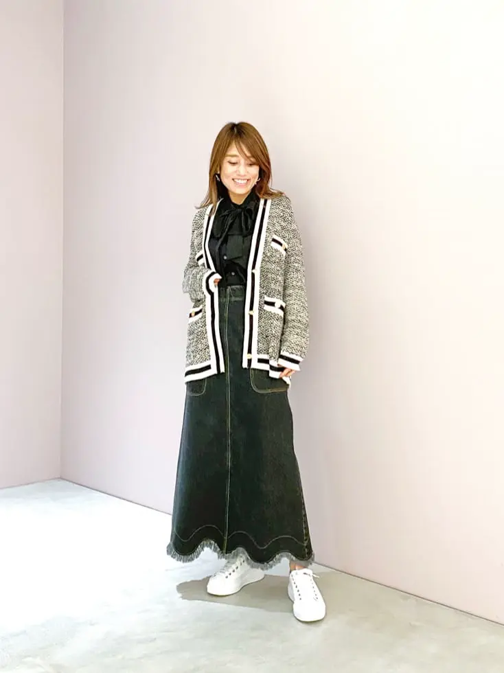 ORIGINATED IN GRACE CONTINENTAL yukimi yonee コーディネート画像