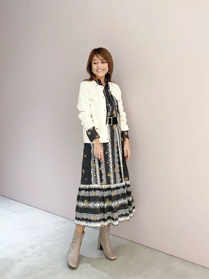 ORIGINATED IN GRACE CONTINENTAL yukimi yonee コーディネート画像