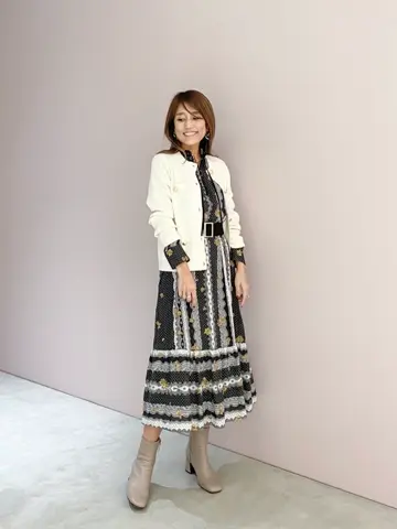 ORIGINATED IN GRACE CONTINENTAL yukimi yonee コーディネート画像