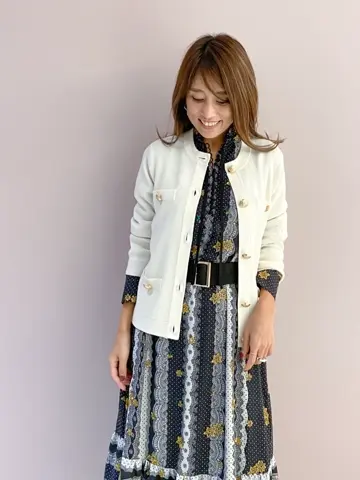 ORIGINATED IN GRACE CONTINENTAL yukimi yonee コーディネート画像