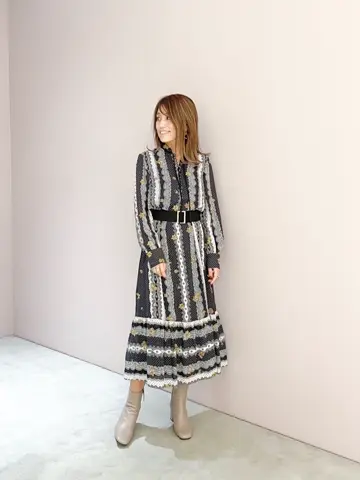 ORIGINATED IN GRACE CONTINENTAL yukimi yonee コーディネート画像