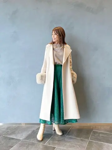 ORIGINATED IN GRACE CONTINENTAL yukimi yonee コーディネート画像