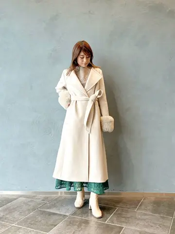 ORIGINATED IN GRACE CONTINENTAL yukimi yonee コーディネート画像