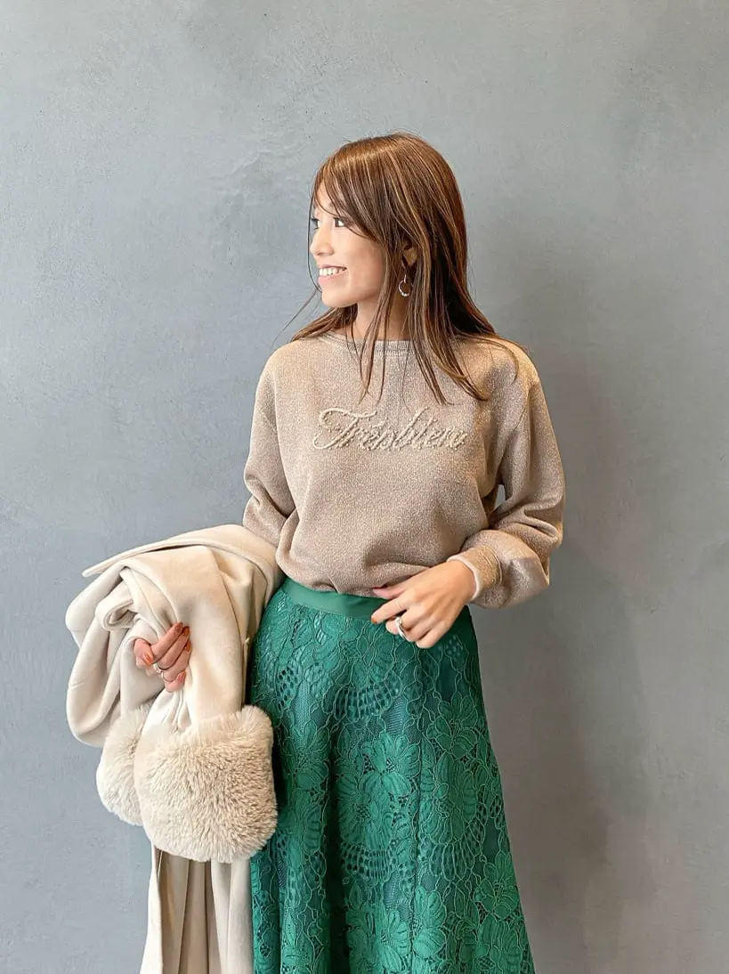 ORIGINATED IN GRACE CONTINENTAL yukimi yonee コーディネート画像