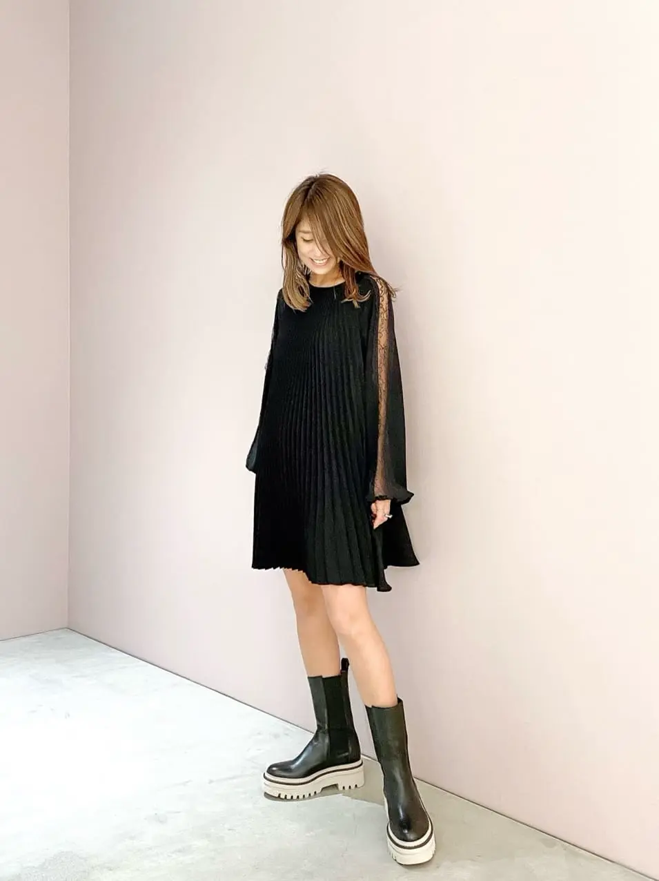 ORIGINATED IN GRACE CONTINENTAL yukimi yonee コーディネート画像