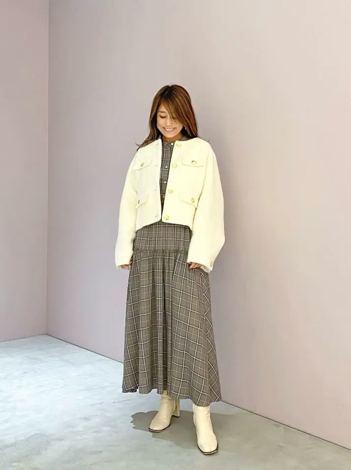 ORIGINATED IN GRACE CONTINENTAL yukimi yonee コーディネート画像