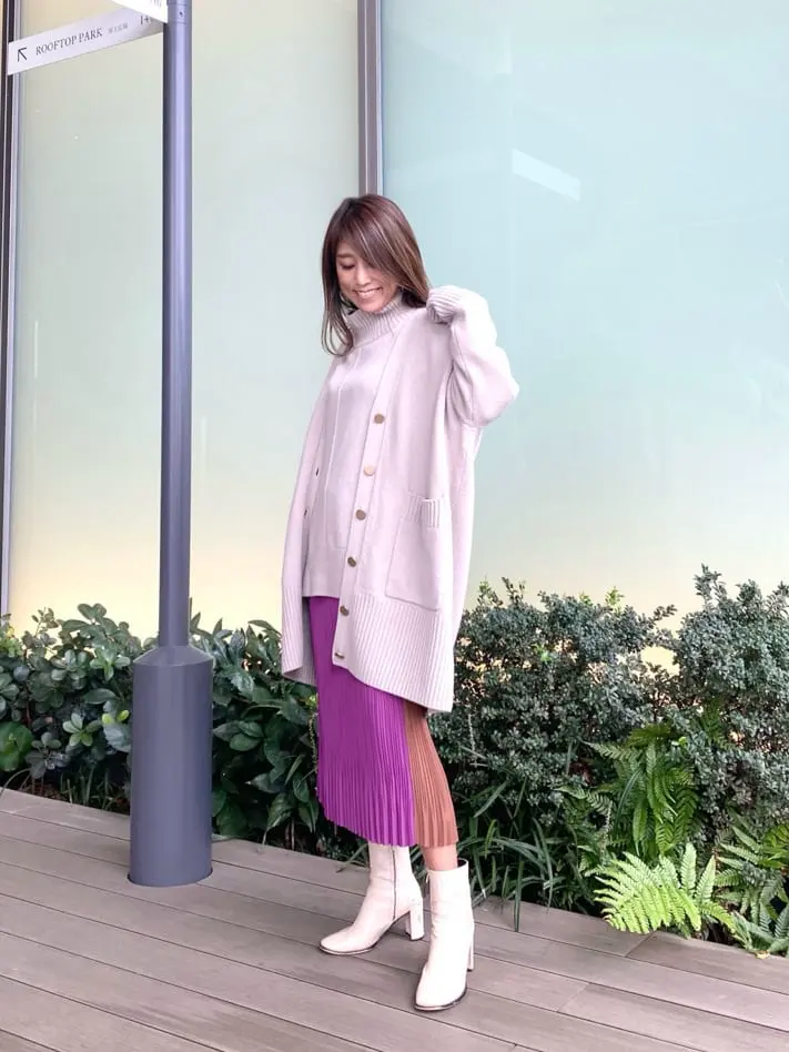 ORIGINATED IN GRACE CONTINENTAL yukimi yonee コーディネート画像