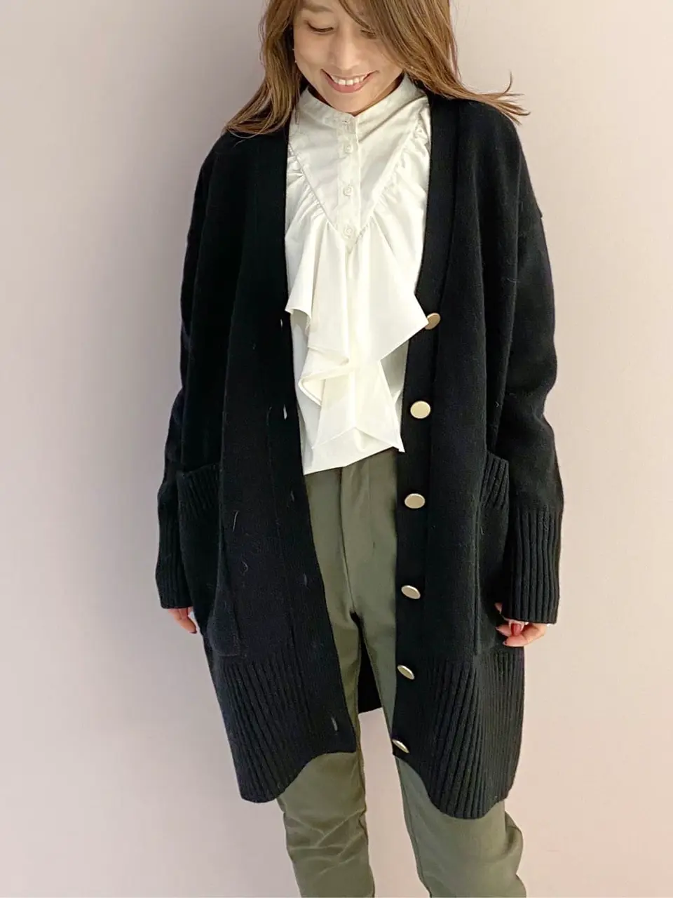 ORIGINATED IN GRACE CONTINENTAL yukimi yonee コーディネート画像