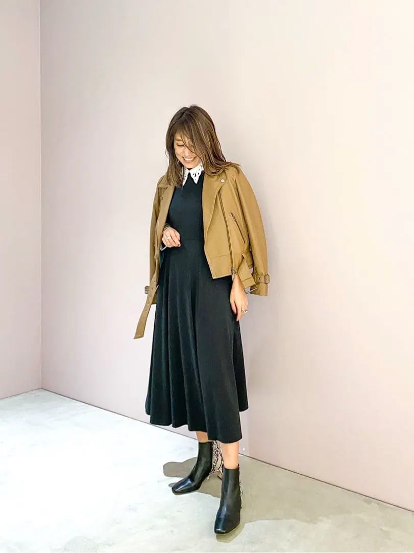 ORIGINATED IN GRACE CONTINENTAL yukimi yonee コーディネート画像