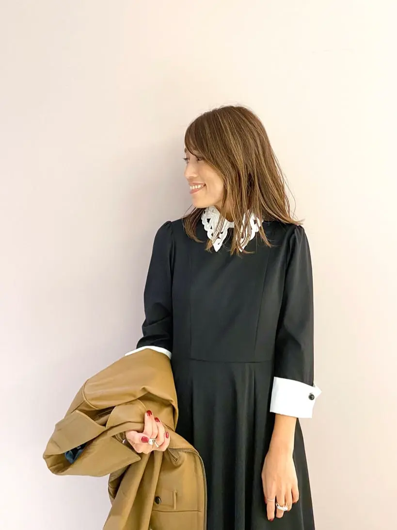 ORIGINATED IN GRACE CONTINENTAL yukimi yonee コーディネート画像